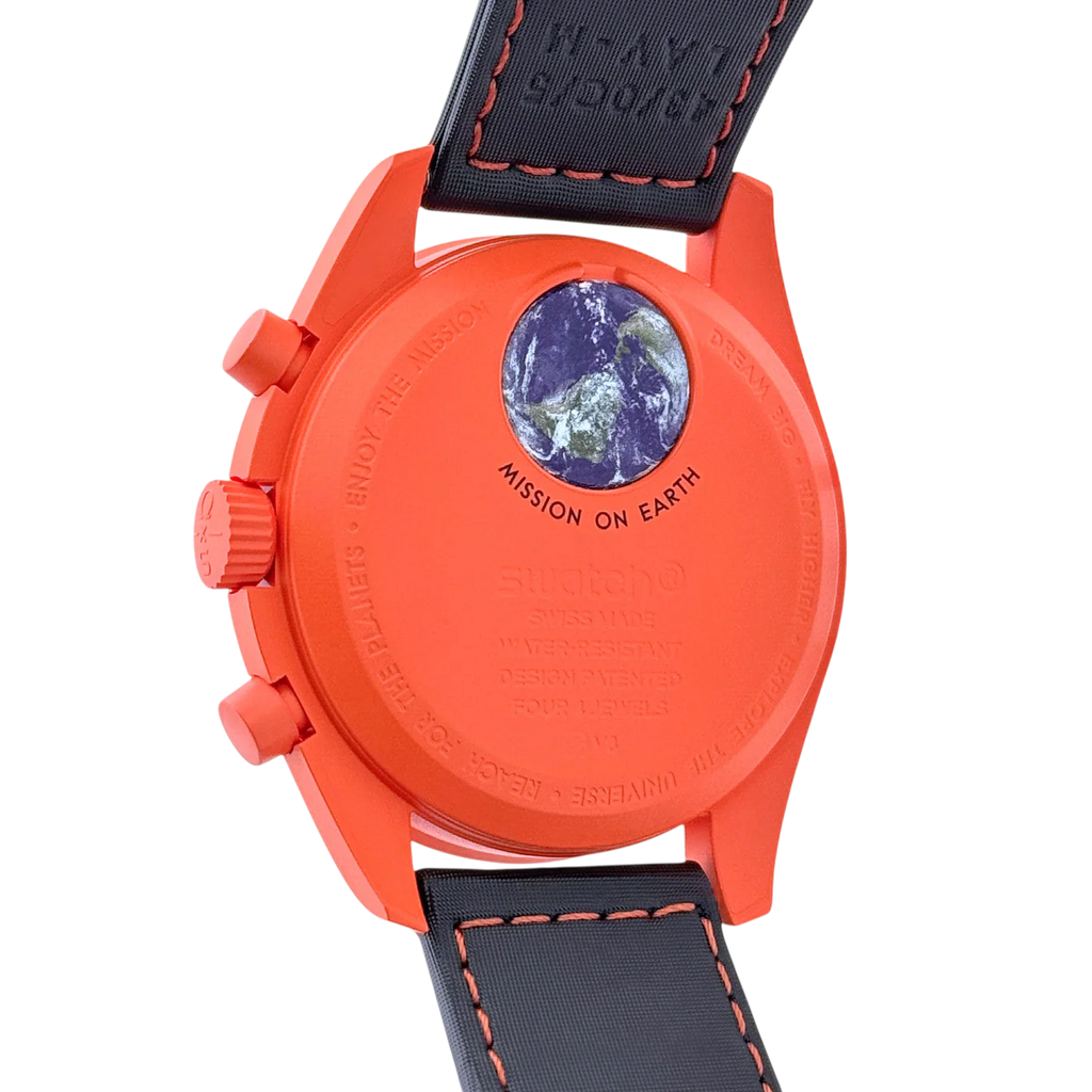 Omega X Swatch MoonSwatch "Mission on Earth - Lava" – Bioceramic | VANTNORDIC Edition