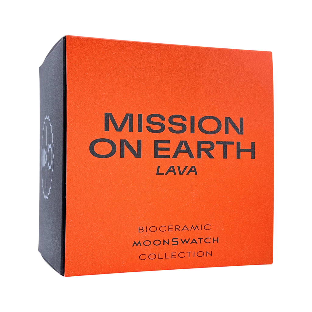 Omega X Swatch MoonSwatch "Mission on Earth - Lava" – Bioceramic | VANTNORDIC Edition