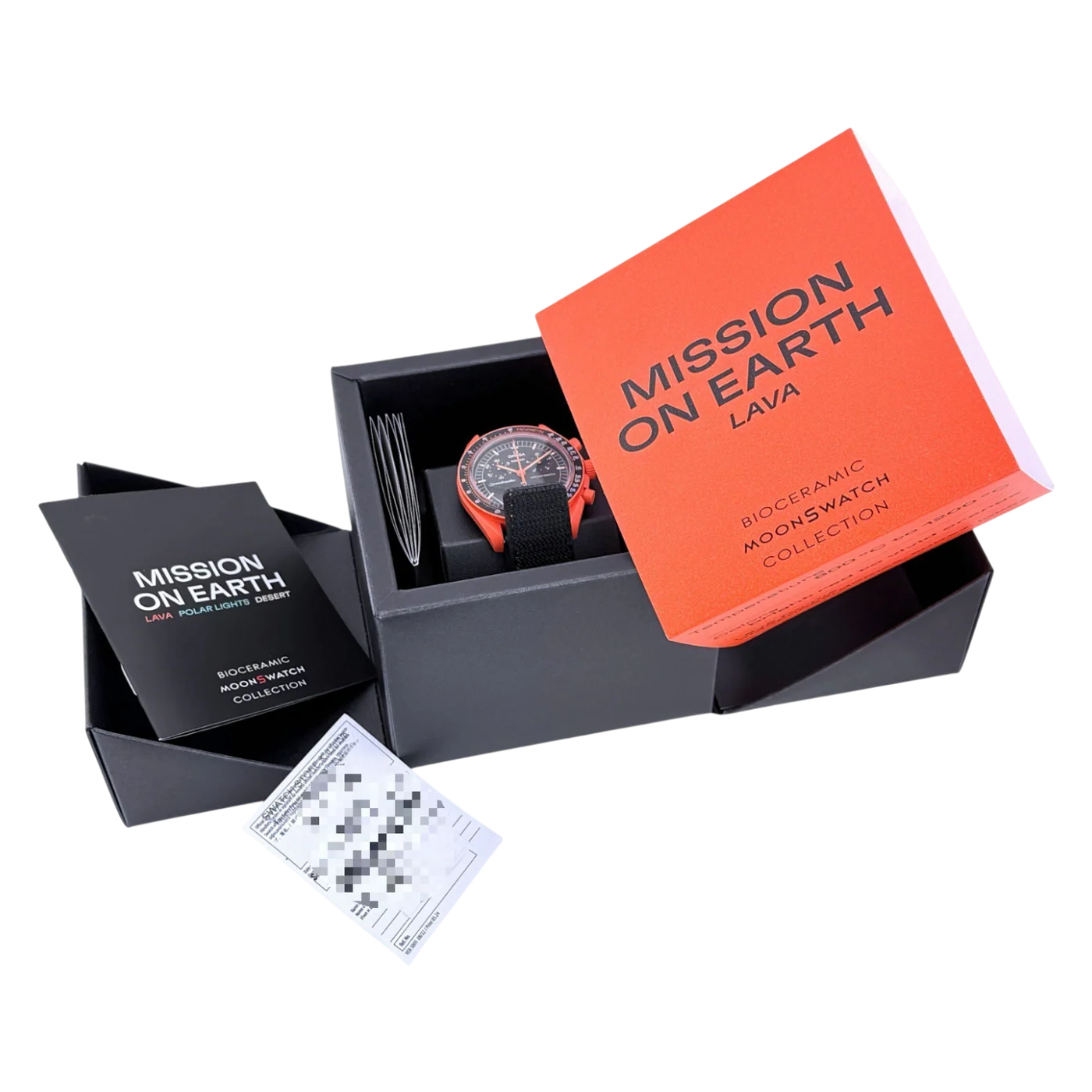 Omega X Swatch MoonSwatch "Mission on Earth - Lava" – Bioceramic | VANTNORDIC Edition