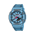 Casio G-SHOCK GA-2100MNG-2A "Manga Edition" – Sky Blue | Limited Japanese Edition