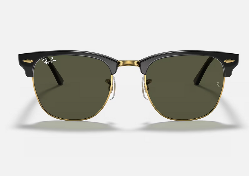 Ray-Ban Clubmaster Classic - Black/Gold