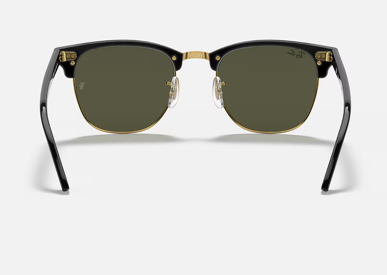 Ray-Ban Clubmaster Classic - Black/Gold