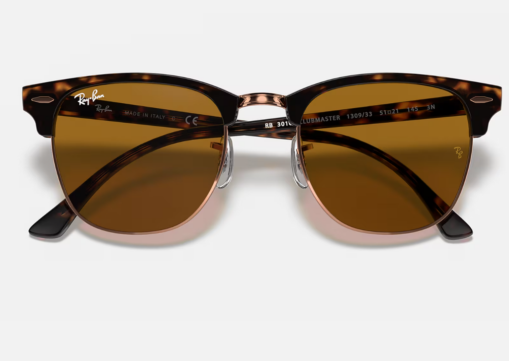 Ray-Ban CLUBMASTER - Tortoise