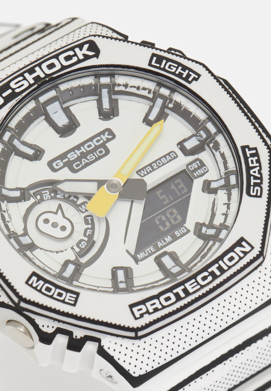 Casio G-SHOCK GA-2100MNG-7A "Manga Edition" – Classic White | Limited Japanese Edition
